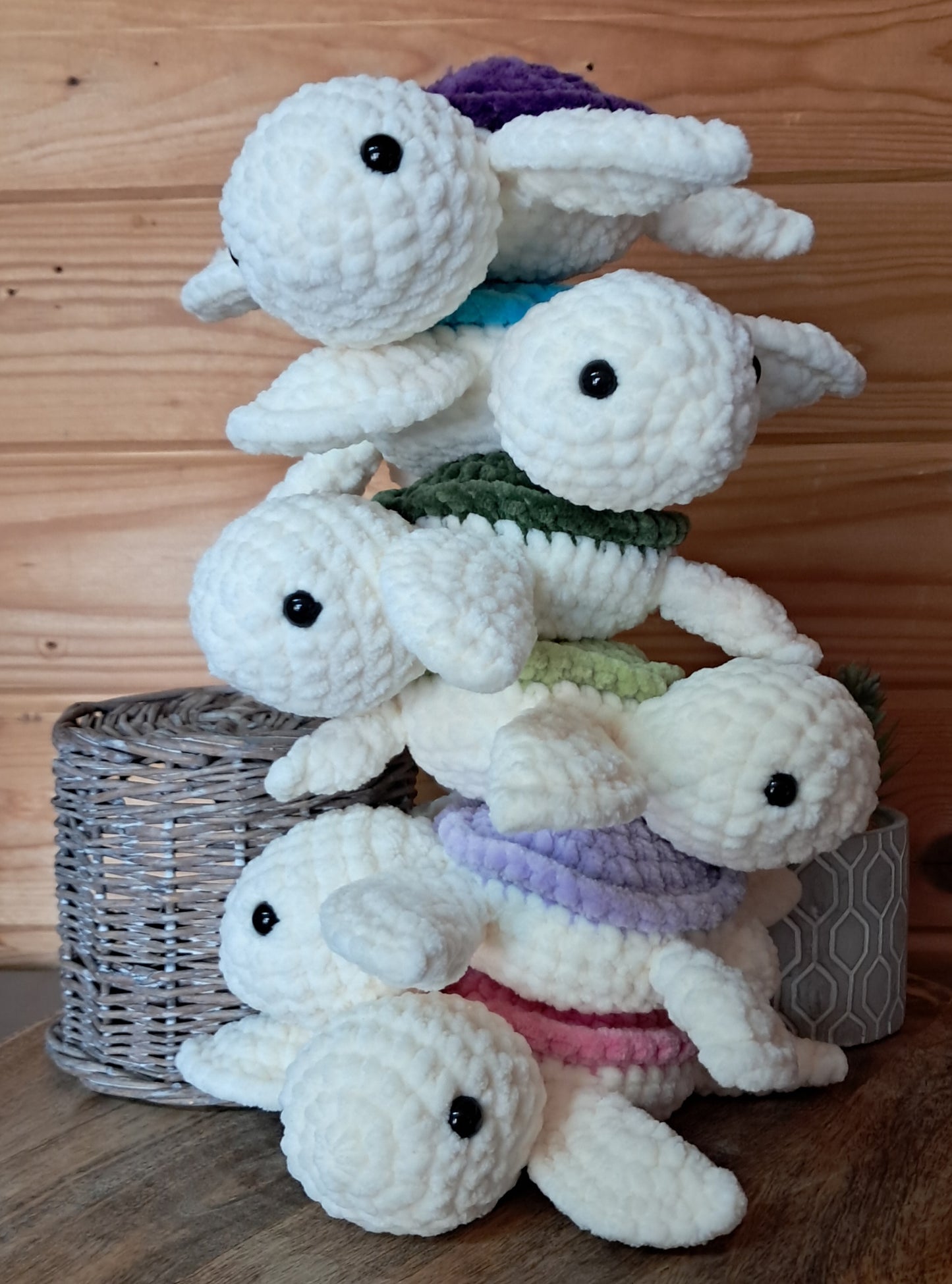 Handgemaakt op bestelling, gehaakte zeeschildpad , oceaan thema, uniek geschenk, speelgoed,aangepaste kleuren.