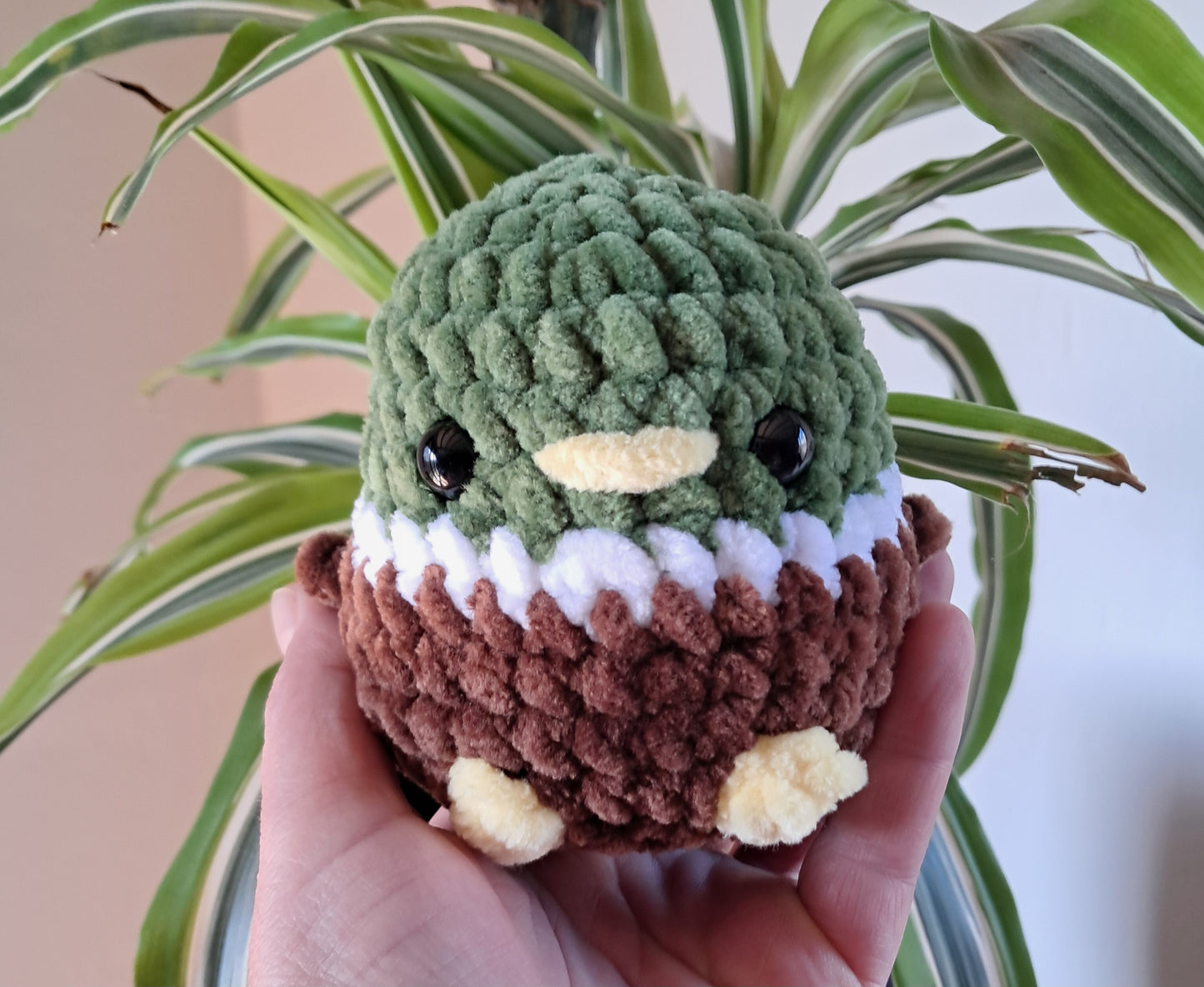 Handgemaakt gehaakt eendje, perfect voor kinderen en volwassenen, antistress, leuk uniek cadeau